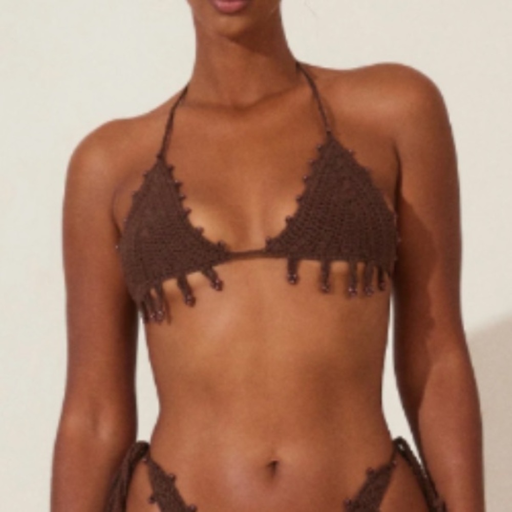 Brown Crochet Bikini - The Crochet Bikini